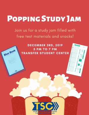 Join us for a study jam filled with free test materials and snacks!